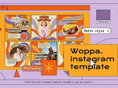 Instagram Stories & Posts Template - Woppa branding instagram instagram banner instagram post instagram post template instagram posts instagram posts template instagram stories instagram stories template instagram story instagram story template instagram template instagram templates social media social media banner social media pack social media templates socialmedia stories ui