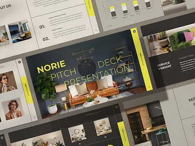 Norie - Powerpoint Template abstract annual business clean corporate download google slides keynote pitch pitch deck powerpoint powerpoint template pptx presentation presentation template professional slides template ui web