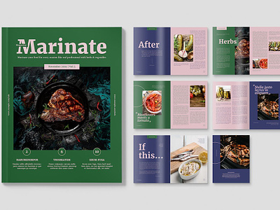 Food Magazine Template a4 annual annual report annual report brochure bifold brochure brand identity brochure brochure design brochure template company company brochure company profile corporate indesign lookbook magazine print printable proposal template