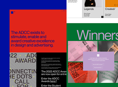 ADCC animation awards brand branding canada clean colorful design interface simple ui ux web web design
