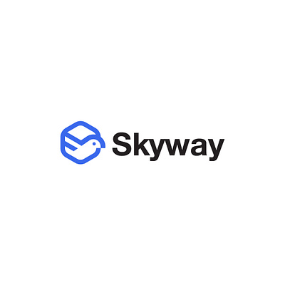 Skyway - Shipping Agency bird bold branding clean design designdaily linemark logistics logo logodaily logodesign logodesigner logodesignlove logomark minimal modern shippinglogo