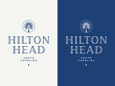Hilton Head — concept beach brand identity branding hilton head hospitality hotel icon identity mark leaf logo nautical palmetto resort symbol typography