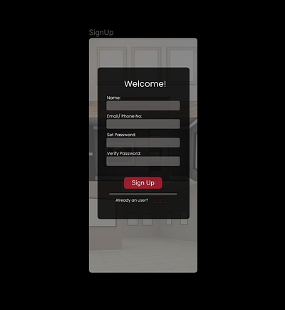 Sign Up Page daily ui ui