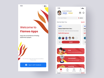 Flameo Apps apps dailyui design figma mobile mobile apps ui uidesign ux