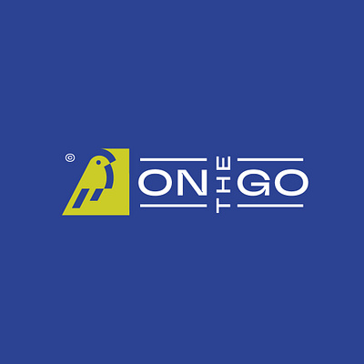 On the Go - Travel Agency bird branding designdaily logo logodaily logodesign logodesigner logodesignlove logomark minimal simple travel travel agency travel logo
