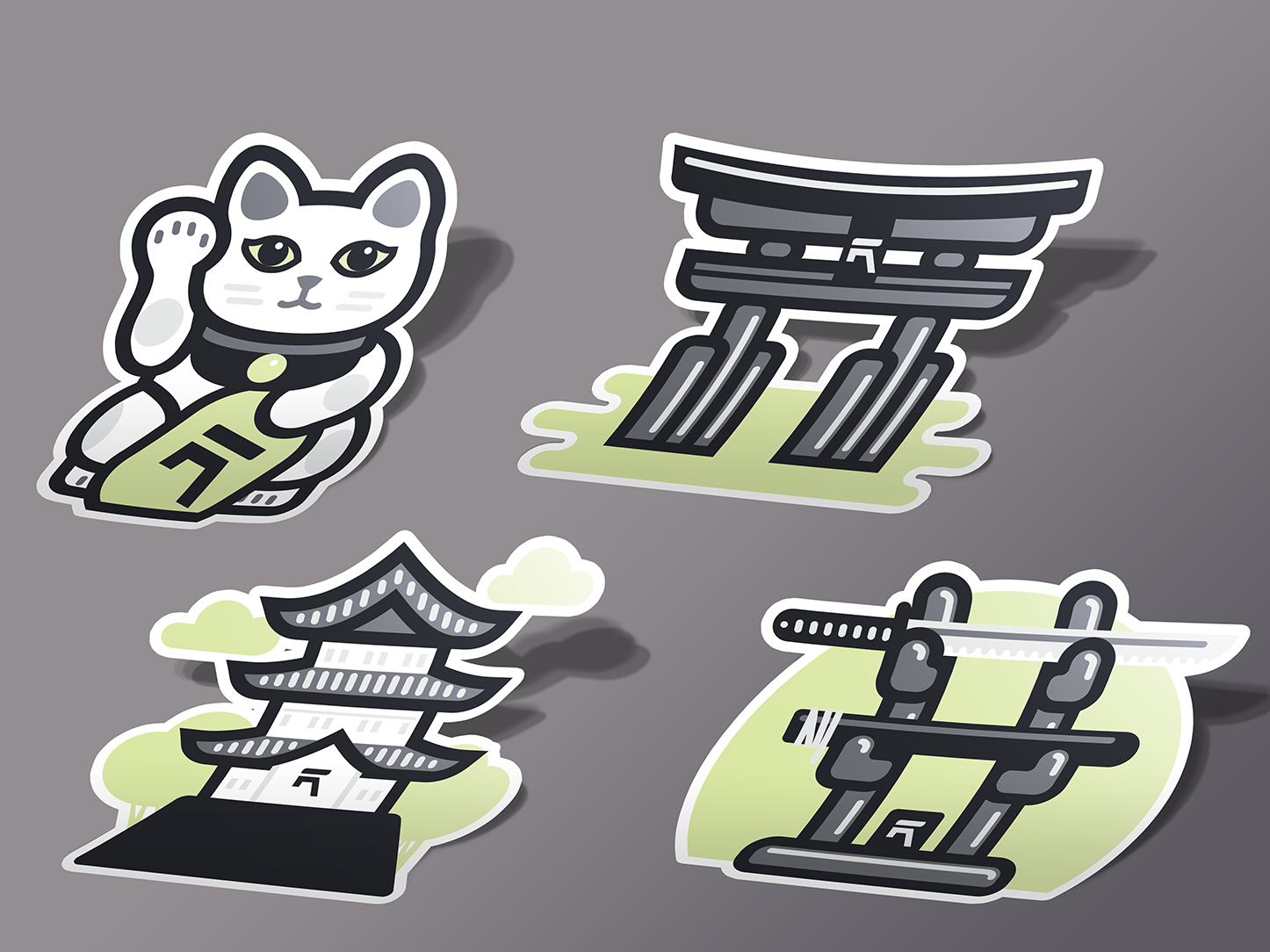 Ronin Cat by Brendan Bax on Dribbble