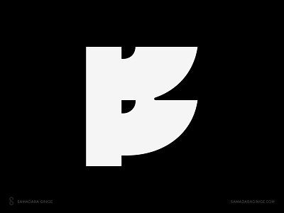 Letter F branding design letter logo mark minimal modern monogram samadaraginige simple