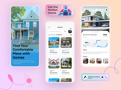 Property Rental App Challenge app branding design graphic design illustration logo typography ui ux vector