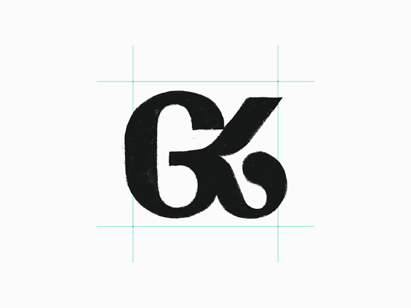 Lettering GK KG monogram typography logomark design by @anhdodes 3d anhdodes anhdodes logo animation branding design gk logo graphic design illustration letter g logo letter k logo letter logo logo logo design logo designer logodesign minimalist logo minimalist logo design motion graphics ui