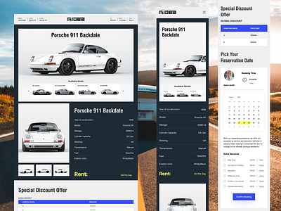 Car Rental Website. automobile booking business business website car carrental design designer landing page landingpage page project web web design web designer webdesign webpage website website designer websites