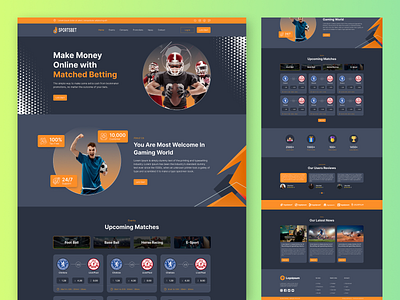 Online Sports Betting Website UI kit casino web ui kit figma figma design live betting web ui kit live sports betting online game web ui kit online sport web ui kit sports betting sports betting website ui kit sports web platform sports web ui kit ui ux web ui kit