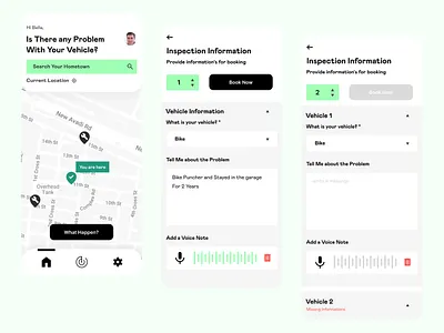 Vehicle repair app 404 error 404 error page branding design graphic design illustration logo typography ui ux