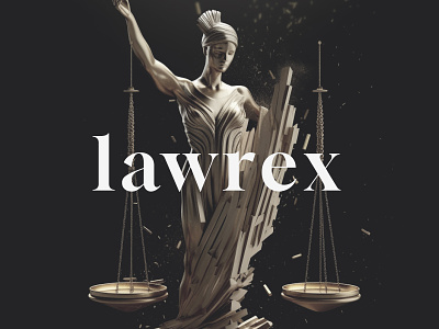 Lawrex - Branding brand identity branding identity law logo logotype media packaging social