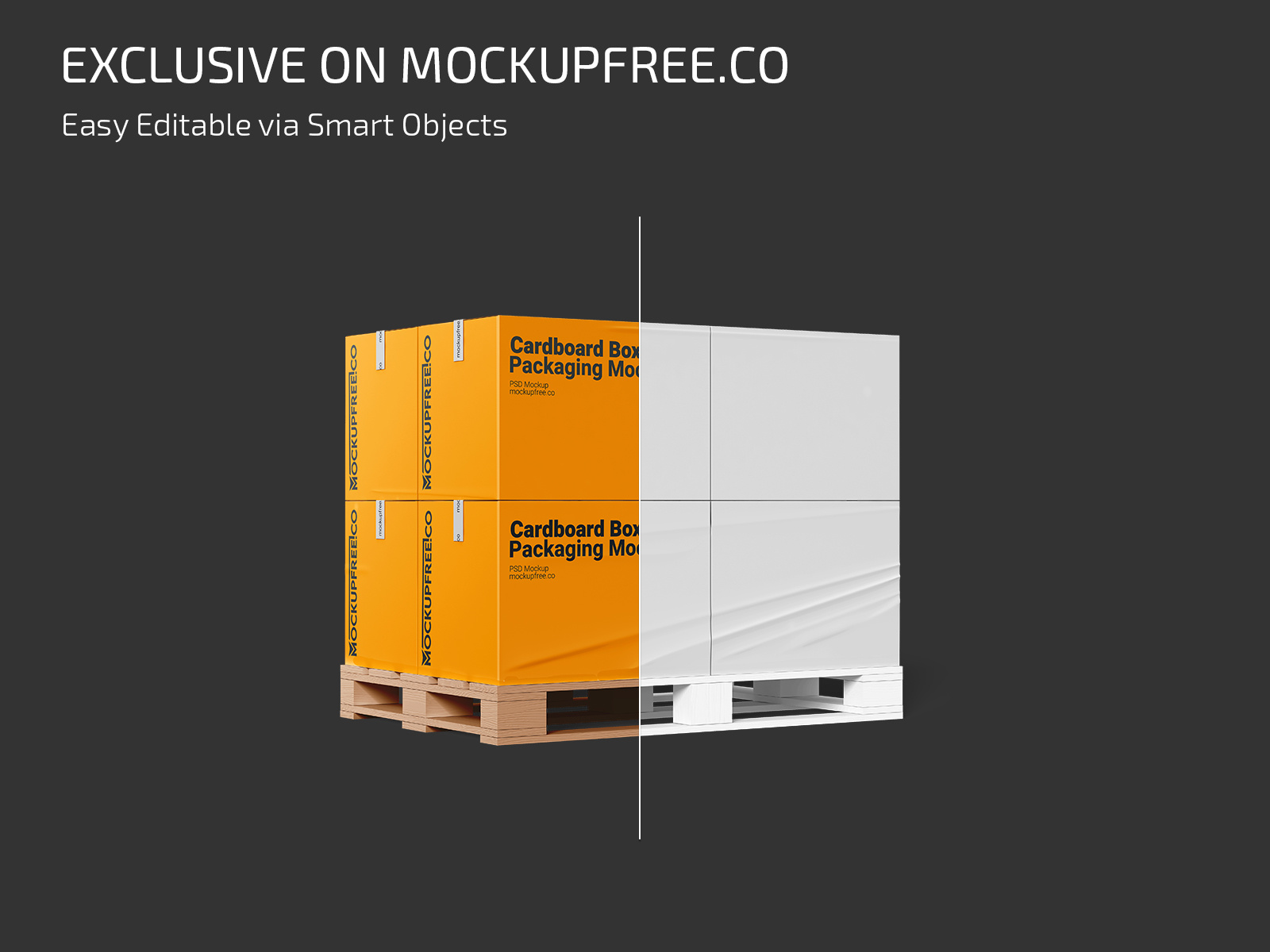 Free Cardboard Box Packaging Mockup by mockupfree.co on Dribbble