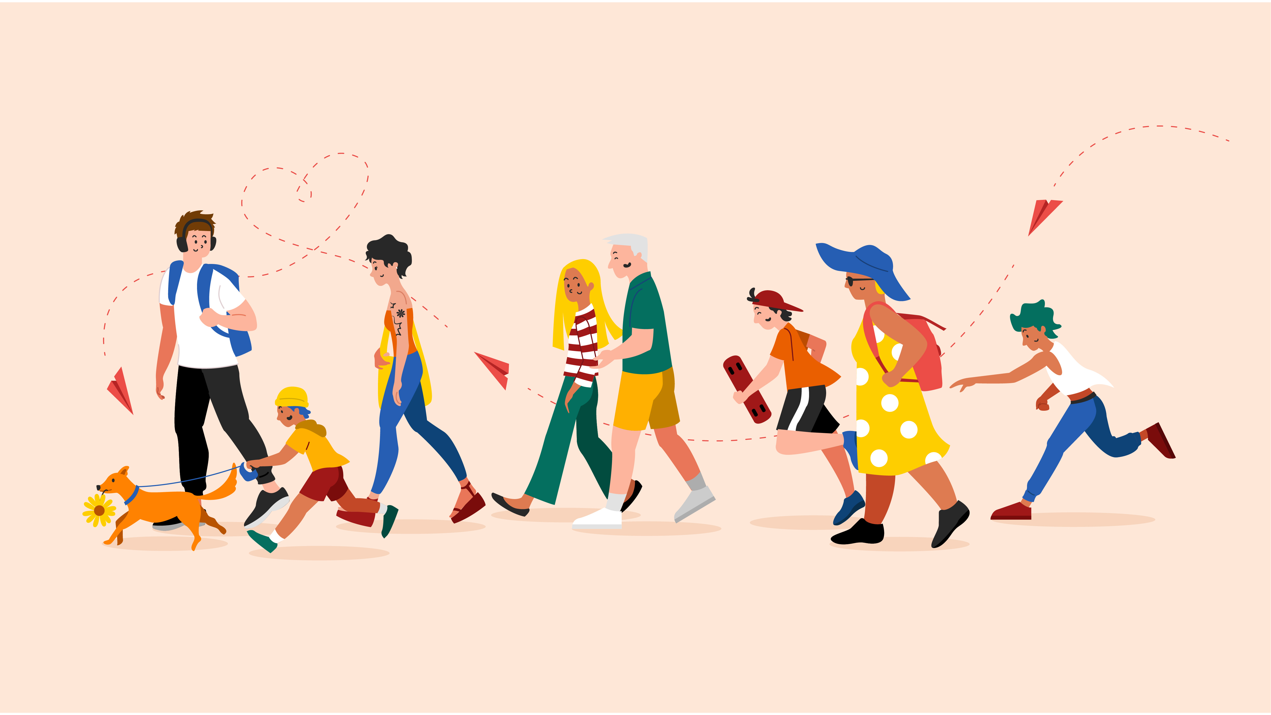 Unity in Diversities illustration people vector art vector illustration world peace