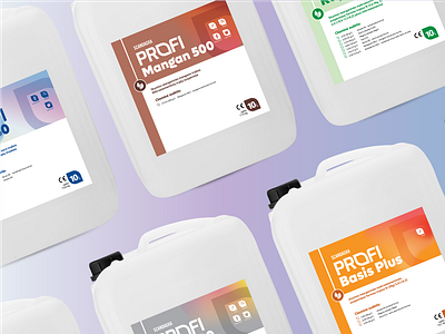 PROFI | Labels branding design graphic design typography