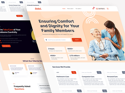 Browse thousands of Caregiver Website images for design inspiration Browse thousands of Caregiver Website images for design inspiration