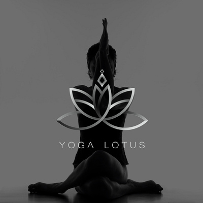 Logo design " Yoga Lotus" branding branding identity design graphic design illustration logo logodesign typography ui uiux ux vector yoga