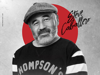 A Skateboarder. A Punk Rocker. An Artist. A Motorhead. A LEGEND! graphic design layout poster skateboard skateboarder steve caballero