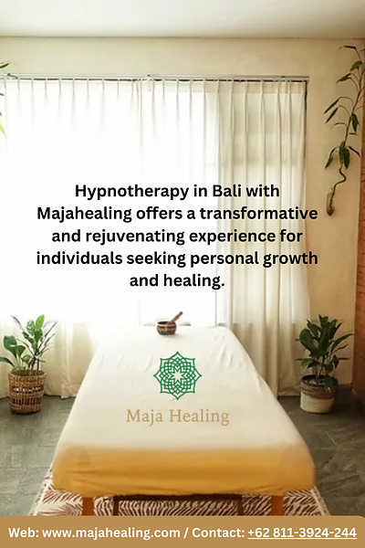 Hypnotherapy in Bali | Maja Healing bali health hypnotherapy therapy