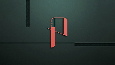 Logo Design For Letter "P" branding business card design graphic design illustration logo stationary typography ui uiux ux vector