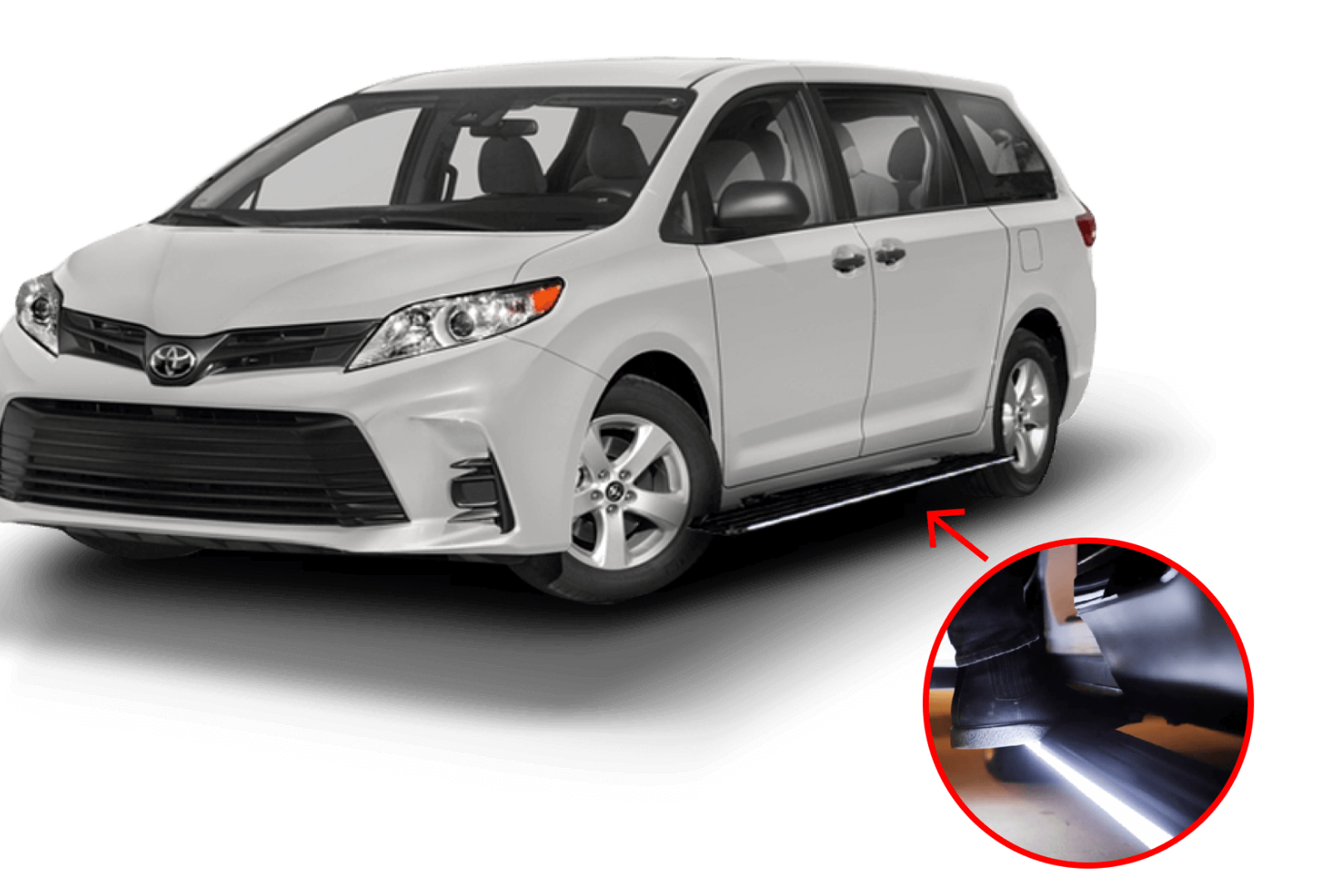 Shop Toyota Sienna Running Boards by Autotech Trends on Dribbble