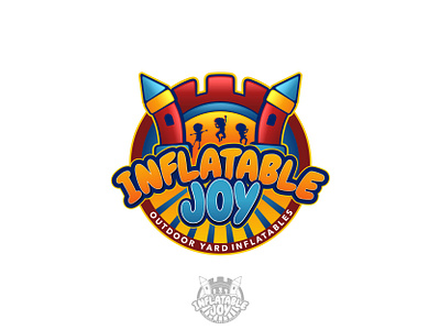 Inflatable Joy branding graphic design logo