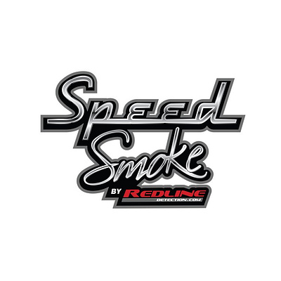 SpeedSmoke logo I did for Redline Detection smoke machine art boxxart brand identity branding design logo