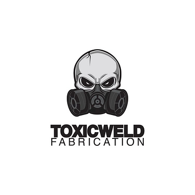 ToxicWeld art boxxart branding design fabrication graphic design illustration logo skull welding