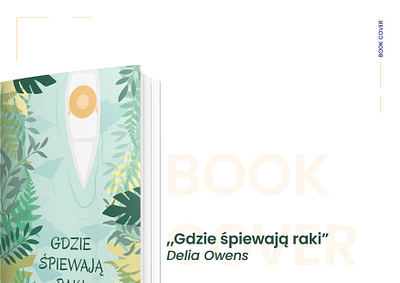 Book cover - "Gdzie śpiewają raki" book branding cover design illustration