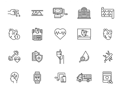 Heart Attack Icons design download free download freebie graphicpear heart attack heart attack icon heart attack vector icon set icons download vector icon vector icons