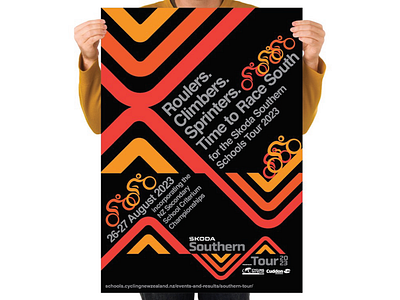 Branding a bike race bike branding cycle graphic design logo poster retro road race