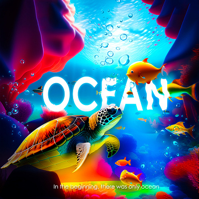 Under the Ocean illustration branding design graphic design illustration logo typography ui uiux ux vector