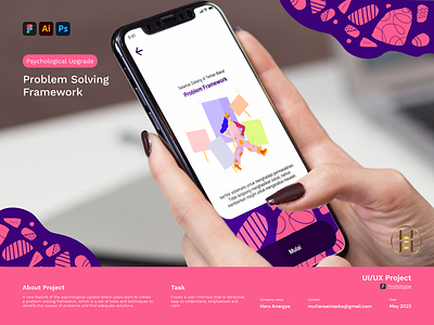 Problem Solving Framework android app branding design figma interface playstore psychology ui uiux