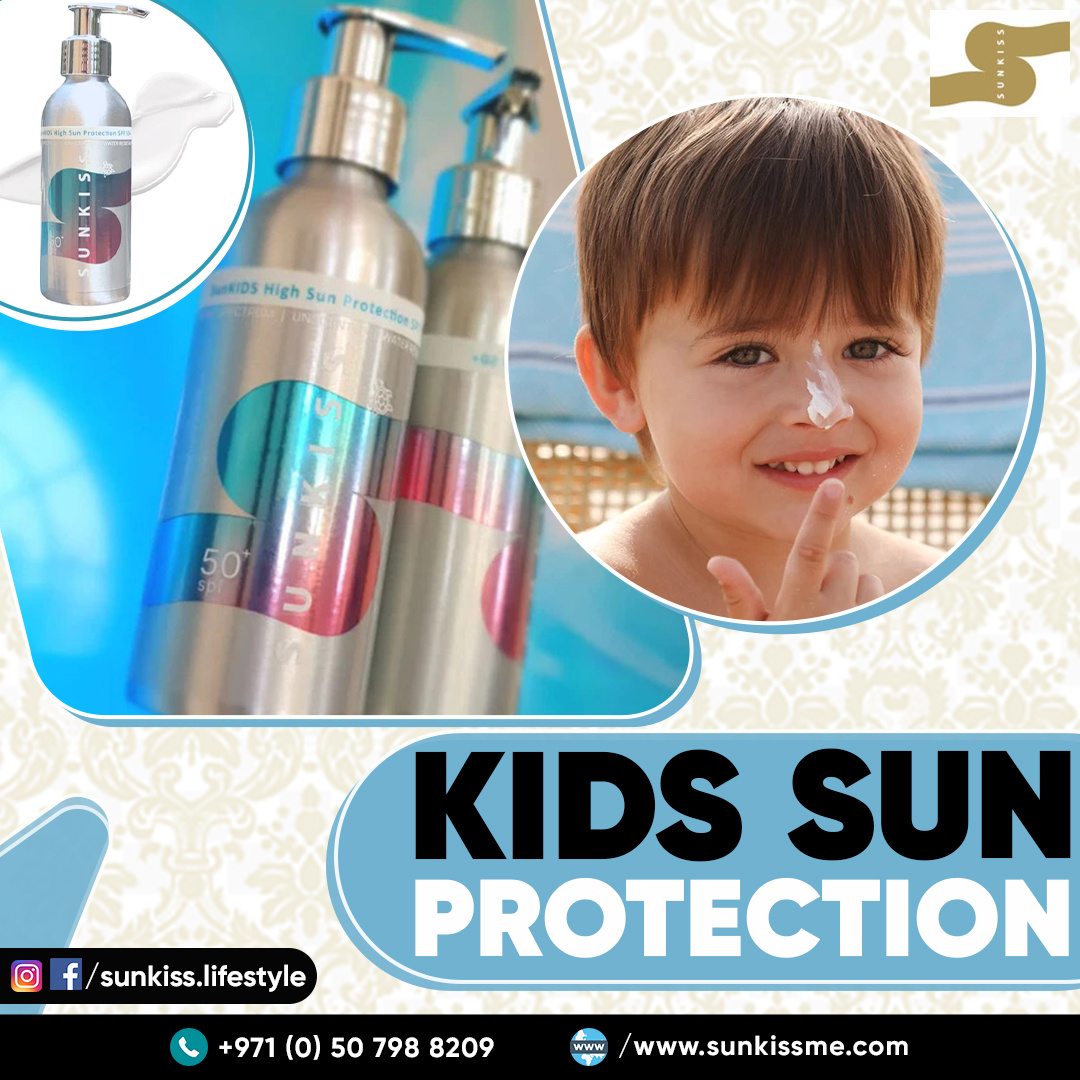 Kids Sun Protection by Sun Kiss on Dribbble