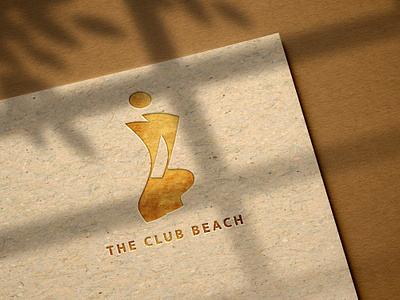 Logo for the club beach branding branding design cool logos funny funny logos identity logo logo designer summer summer logos