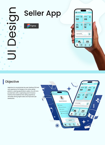 Ecommerce / Seller App app design design ecommerce seller mobile app seller app ui uiux ux design vendor app