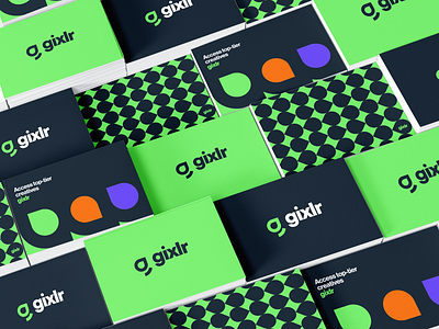 Gixlr: Visual Identity Explorations ai brand design identity illustration illustrator logo visual viz