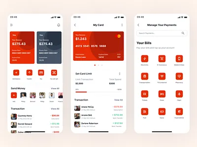 Banking App app app design banking design fintech mobile app mobile design product design ui uiux user experience userinterface ux