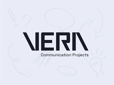Vera Communication adobe illustrator audio branding communication design geometric graphic design icon iconset logo marketing minimalist logo modern pattern services vector visual