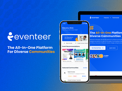 Eventeer - Event Management Platform 🇮🇩 app community platform design event management platform mobile ui designer uiux