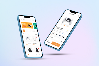 Infi - E commerce App 3d amazon animation branding e commerce app graphic design iphone logo macbook motion graphics ps5 search and filters ui user flow e commerce