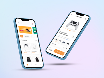 Infi - E commerce App 3d amazon animation branding e commerce app graphic design iphone logo macbook motion graphics ps5 search and filters ui user flow e commerce