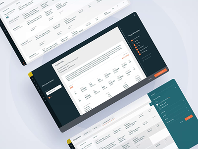 Stellar - Web App dashboard product design tables ui ux web app