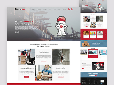 Supply Chain Management Landing Page branding design graphic design illustration typography ui ux design web website design wendesign