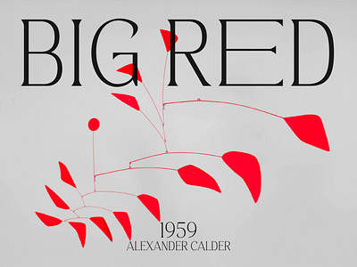 Calder Poster alexander calder art poster calder exhibition poster poster poster design typo typography typography design