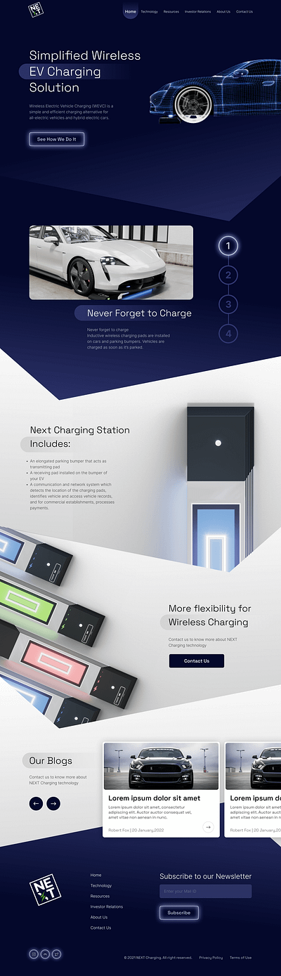 Next Charging figmatowebflow interactions uiux