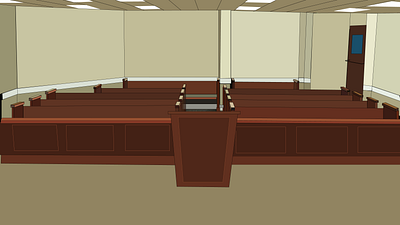 2D Animation - Court Room 2d animation animation design graphic design illustration motion graphics