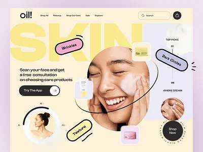 Healthcare service - Web Design helthcare medical medical service skin web web design webdesign website website design