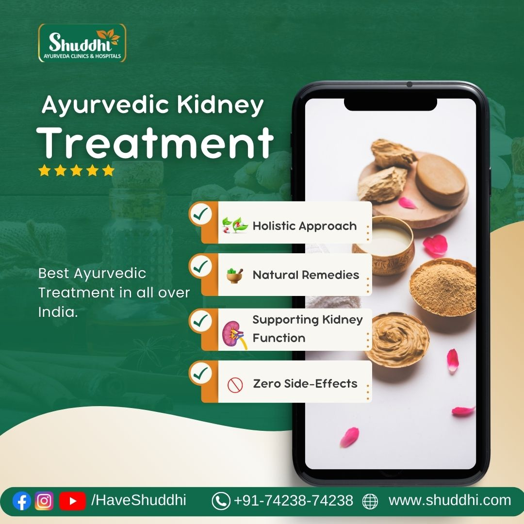 Best Ayurvedic Hospital for Kidney Treatment in India by Shuddhi